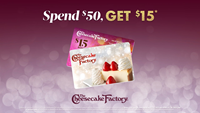 Multimedia MP4 file for The Cheesecake Factory Helps You Get a Jump Start on Holiday Shopping With Special Gift Card Offer