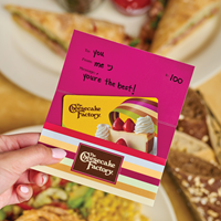 Multimedia JPG file for The Cheesecake Factory Celebrates Dads and Grads With a Special Online Gift Card Offer