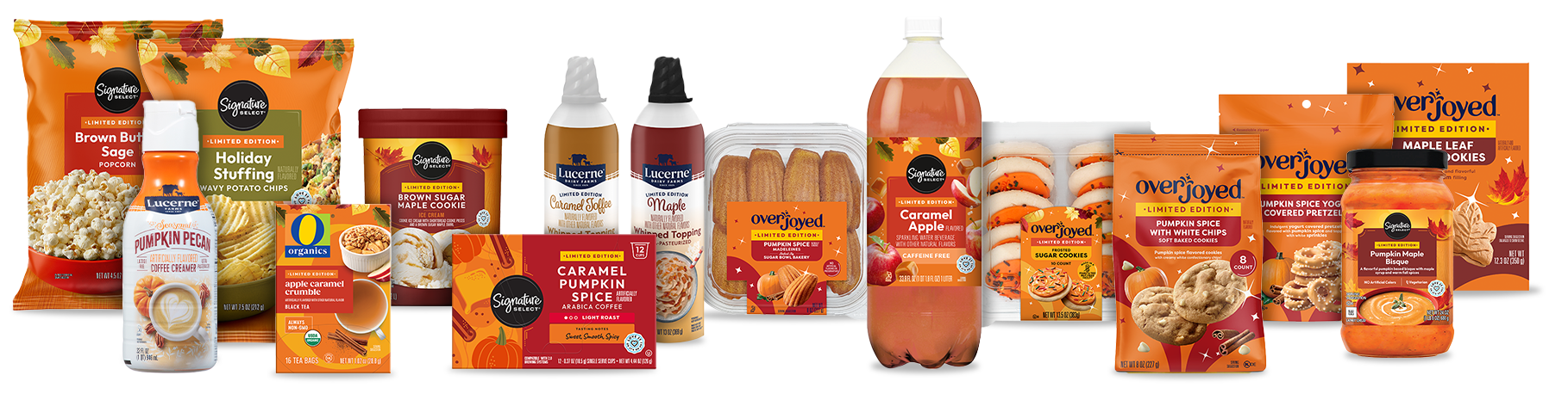 Albertsons Cos. Limited Edition Pumpkin and Maple-Inspired Own Brands Products