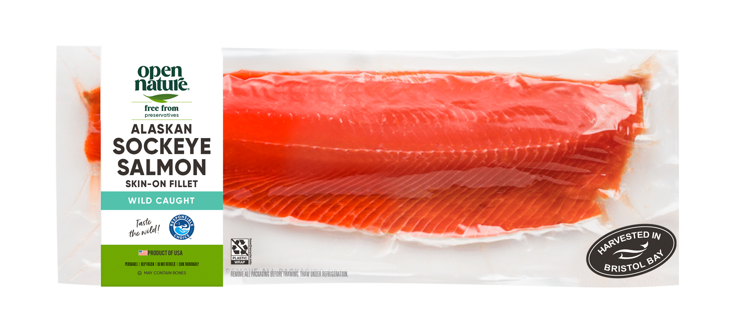 Open Nature Wild Caught Alaskan Salmon