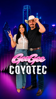 GeeGee & Coyotec is the first human-AI Latino personality show on a bilingual radio format.