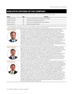 Executive Officers of the Company