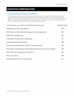 Executive Compensation