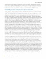 - Potential Payments Upon Termination or Change in Control