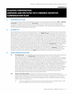 Appendix A - Amended and Restated 2015 Omnibus Incentive Compensation Plan