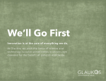 We'll Go First