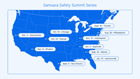 Samsara Safety Summit Series Dates and Locations